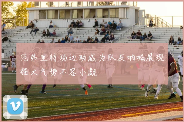 范弗里特场边助威为队友呐喊展现强大气势不容小觑